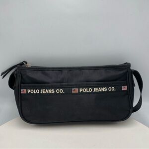 Vintage Ralph Lauren Polo Jeans Co. Navy Blue Small Shoulder Purse bag Y2K